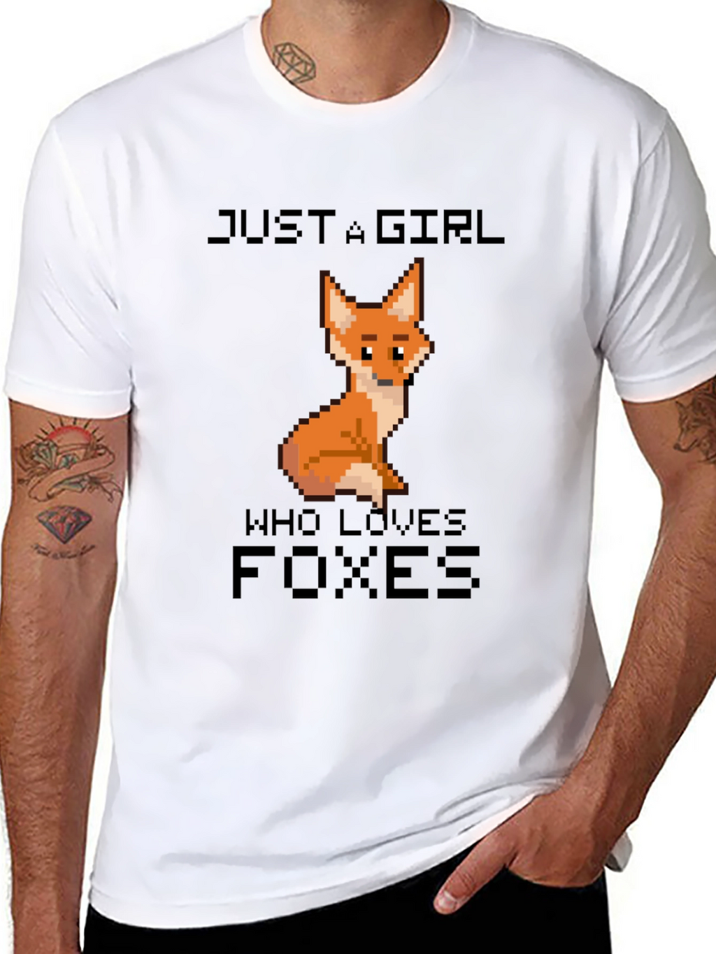 Just A Girl Who Loves Foxes T-Shirt