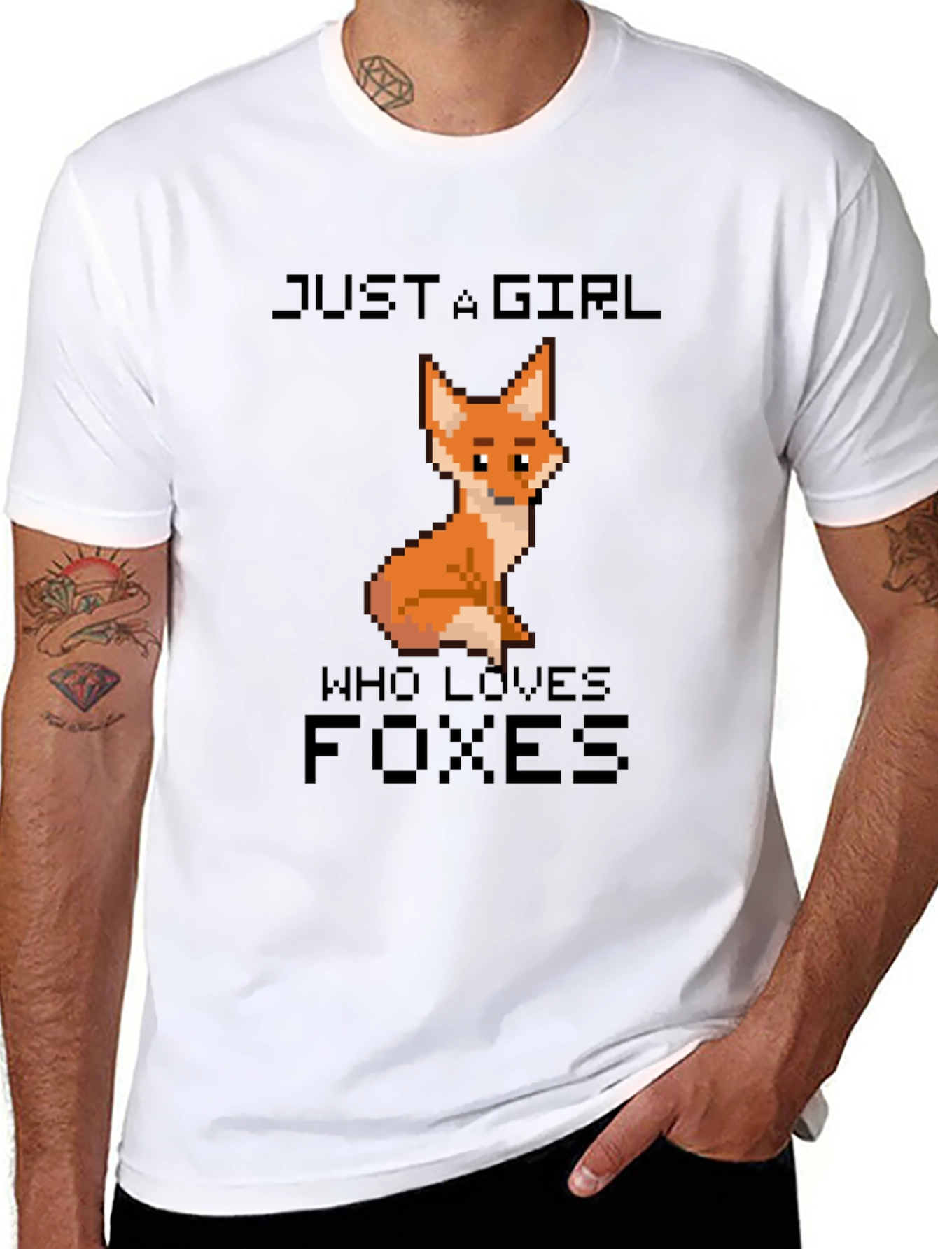 Just A Girl Who Loves Foxes T-Shirt