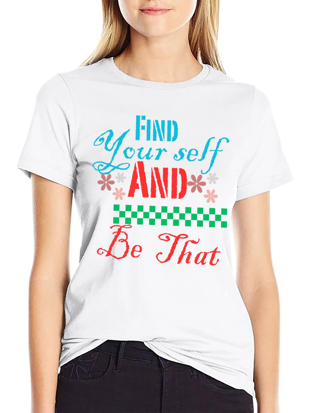 Find Yourself Graphic Tee - Stylish Black T-Shirt
