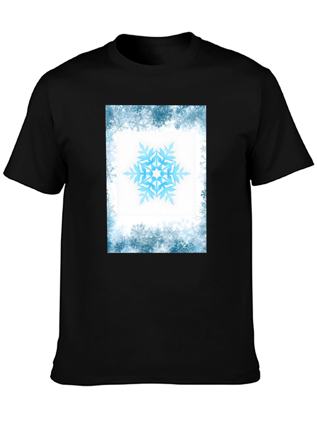 Snowflake Graphic Tee - Winter Holiday Style