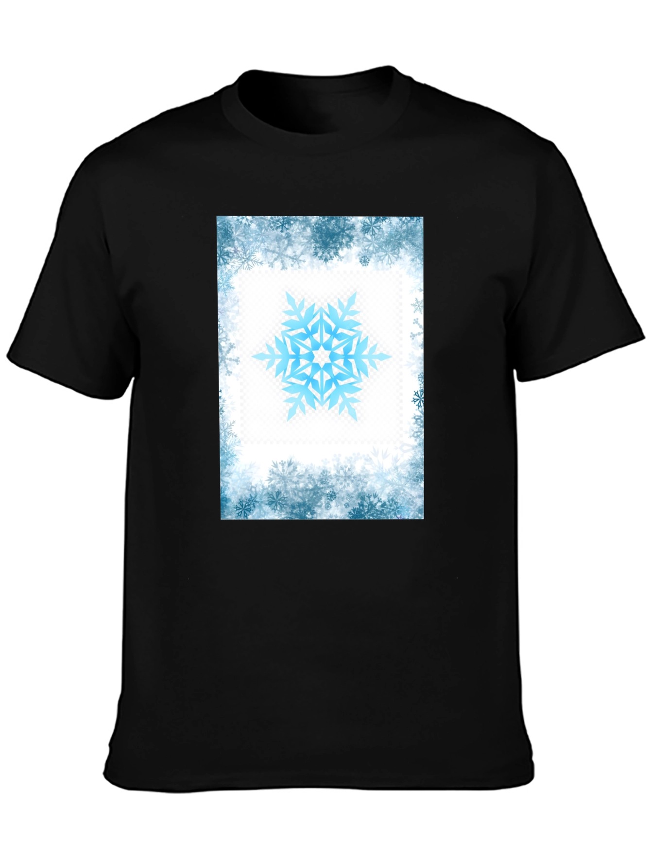 Snowflake Graphic Tee - Winter Holiday Style