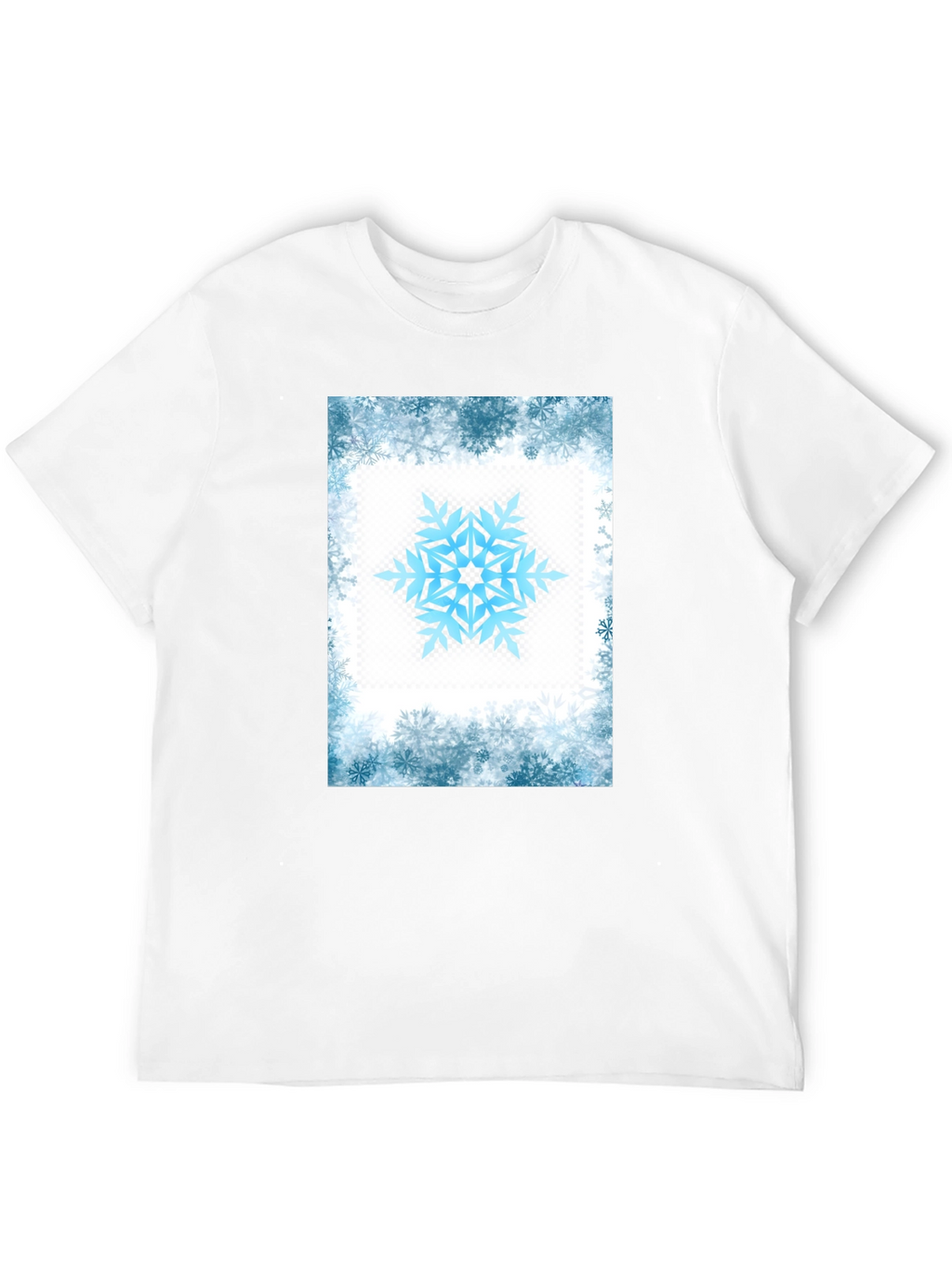 Snowflake Graphic Tee - Winter Holiday Style