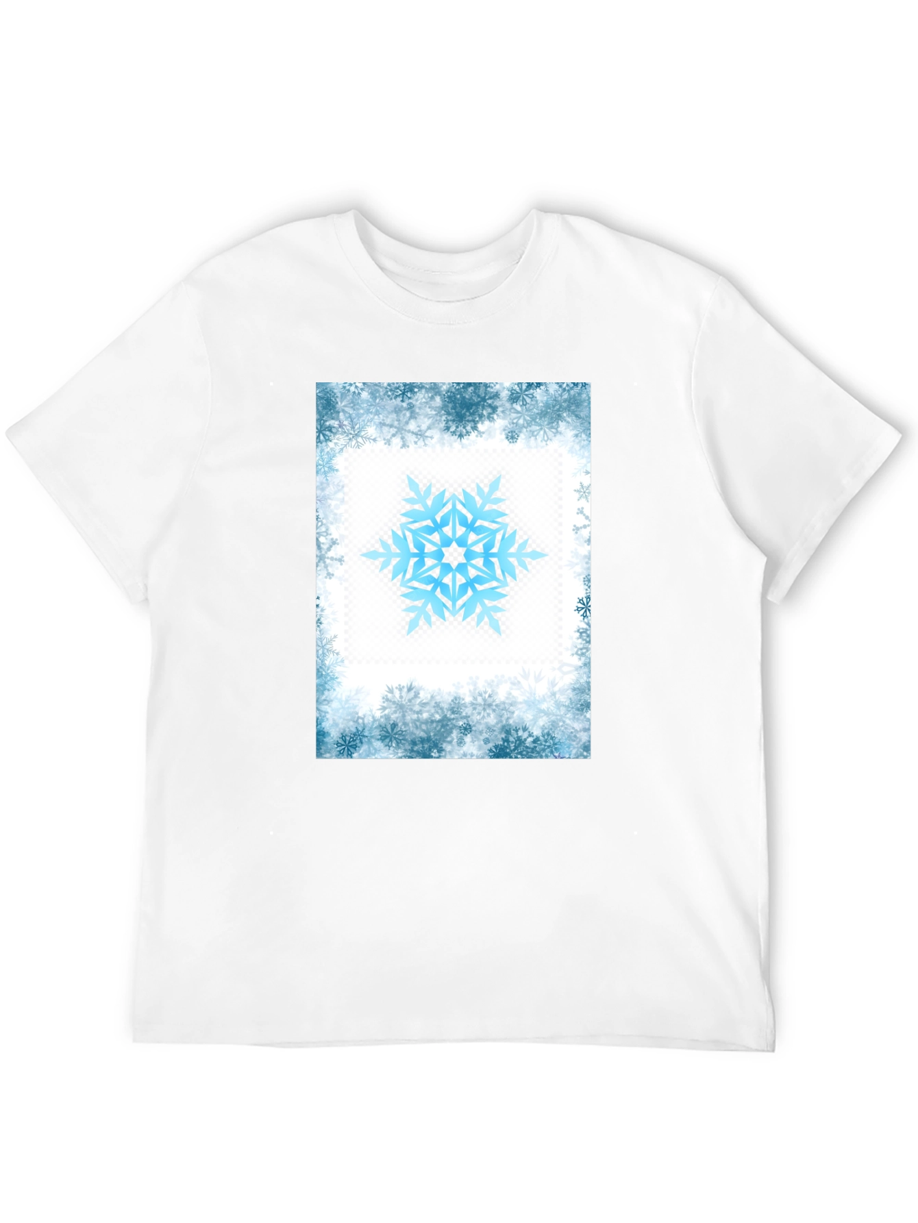 Snowflake Graphic Tee - Winter Holiday Style