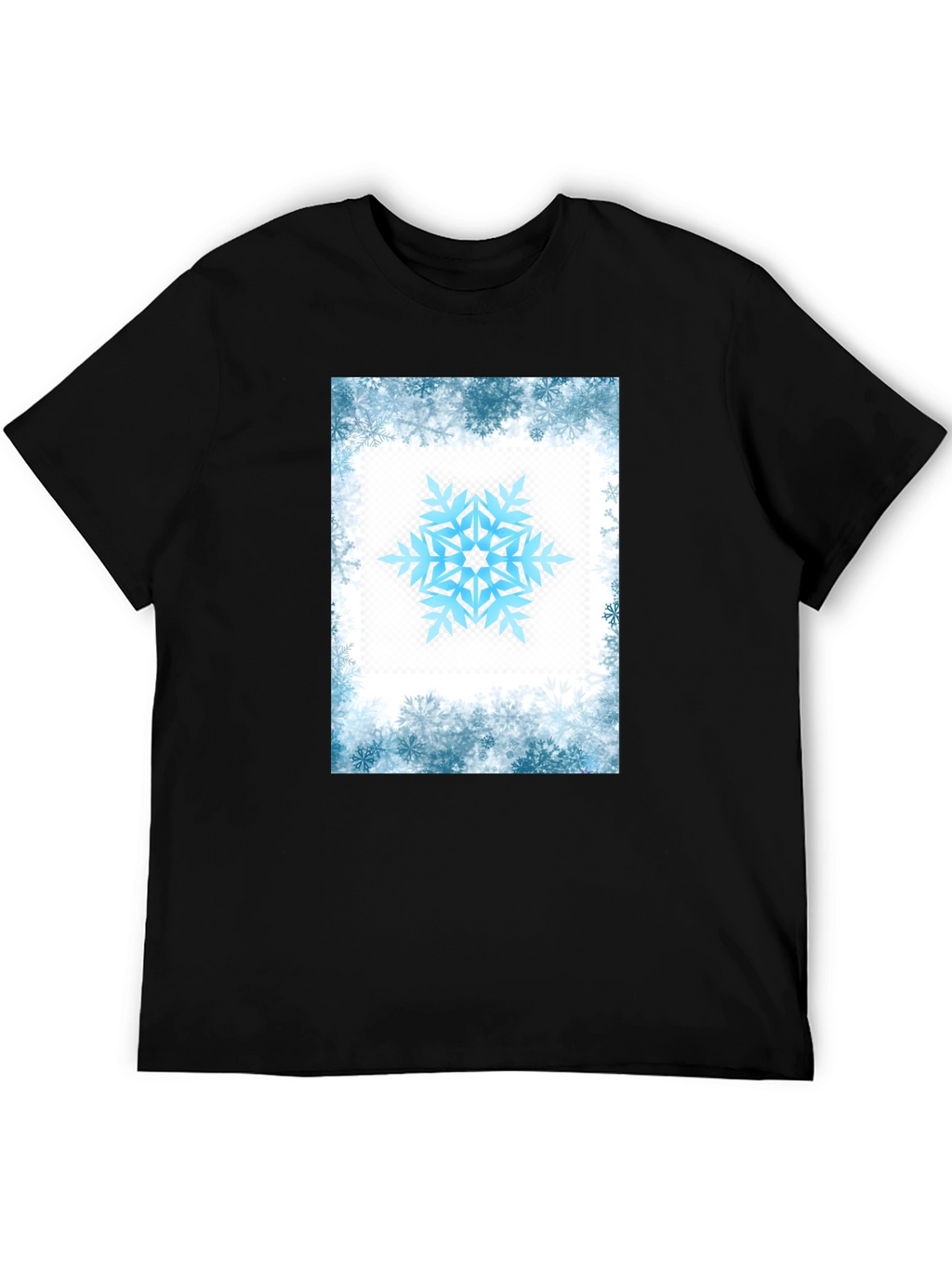 Snowflake Graphic Tee - Winter Holiday Style