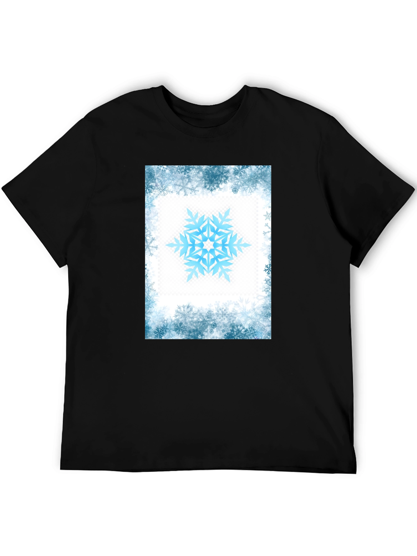 Snowflake Graphic Tee - Winter Holiday Style