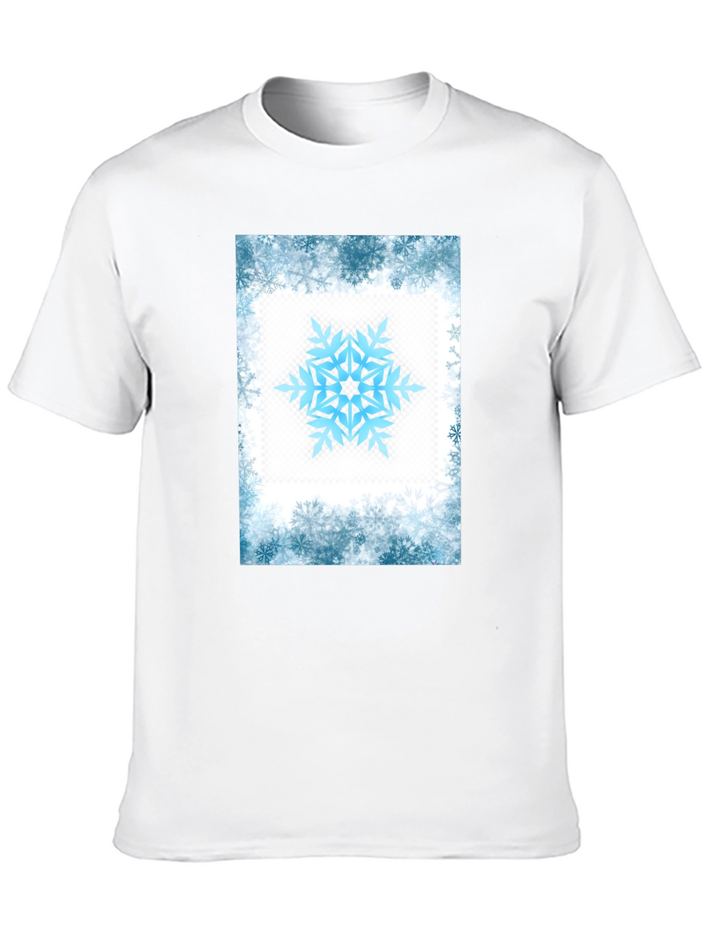 Snowflake Graphic Tee - Winter Holiday Style
