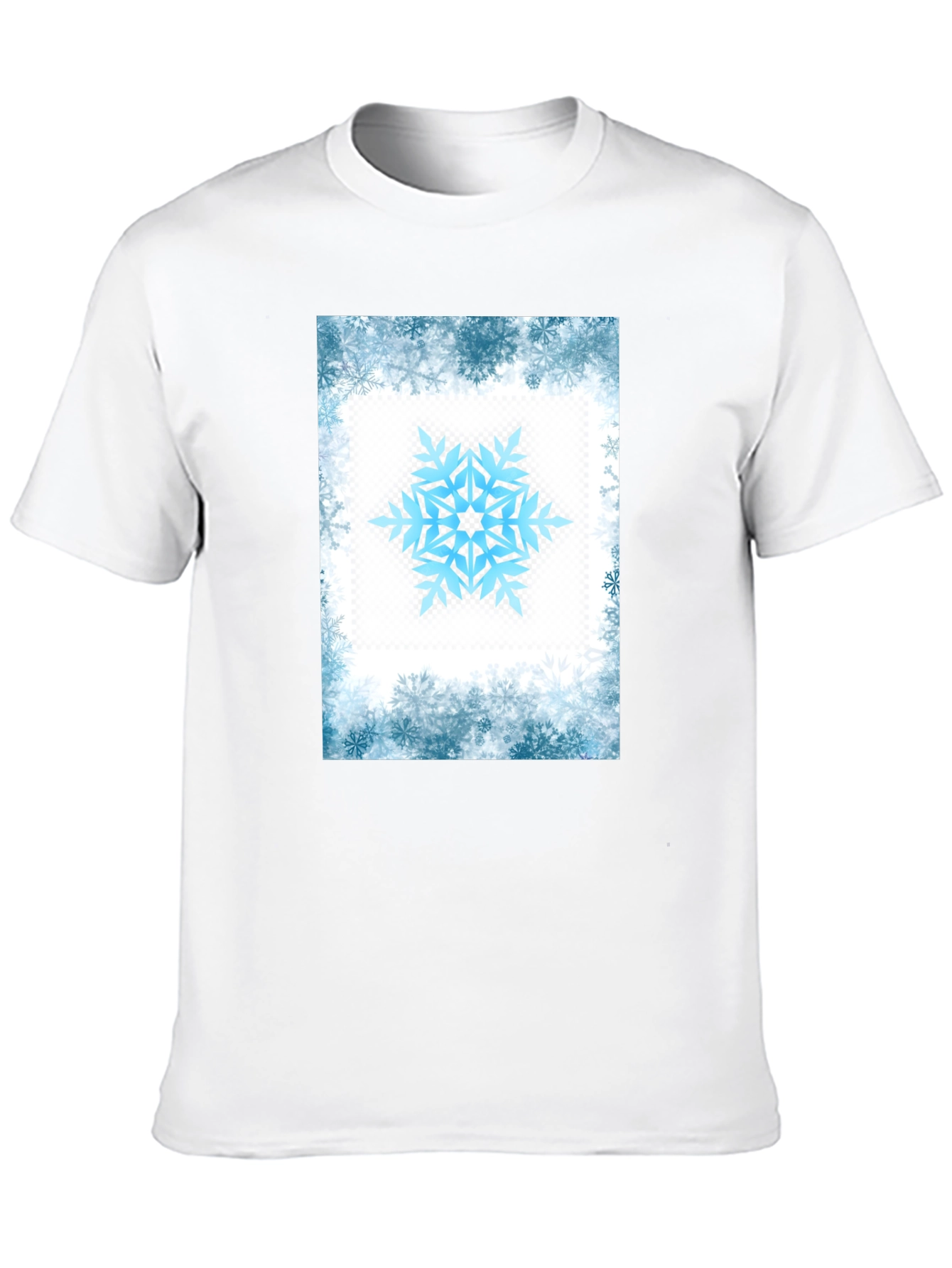 Snowflake Graphic Tee - Winter Holiday Style