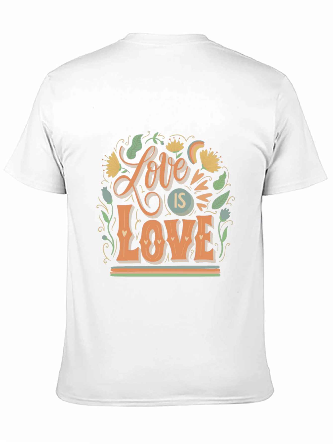 Love is Love Graphic T-Shirt - Pride Design