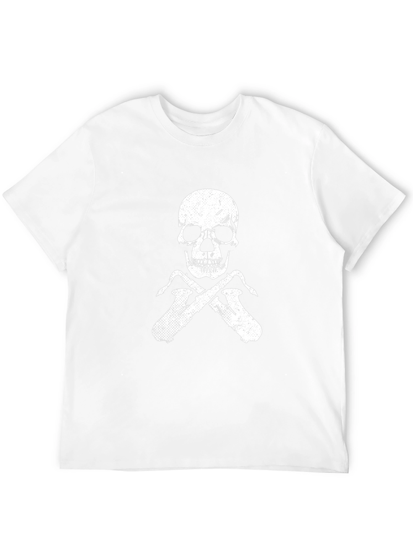 Skull & Saxophone Black T-Shirt