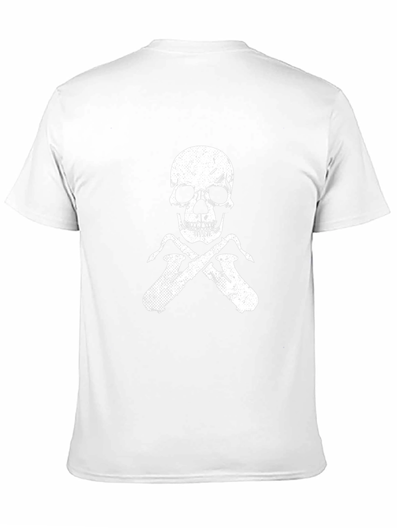 Skull & Saxophone Black T-Shirt