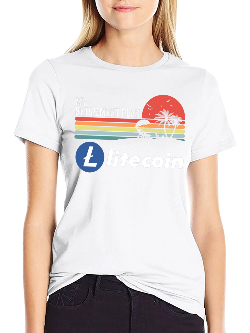 Litecoin Retirement Plan T-Shirt