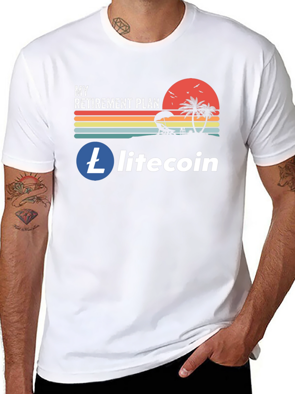 Litecoin Retirement Plan T-Shirt