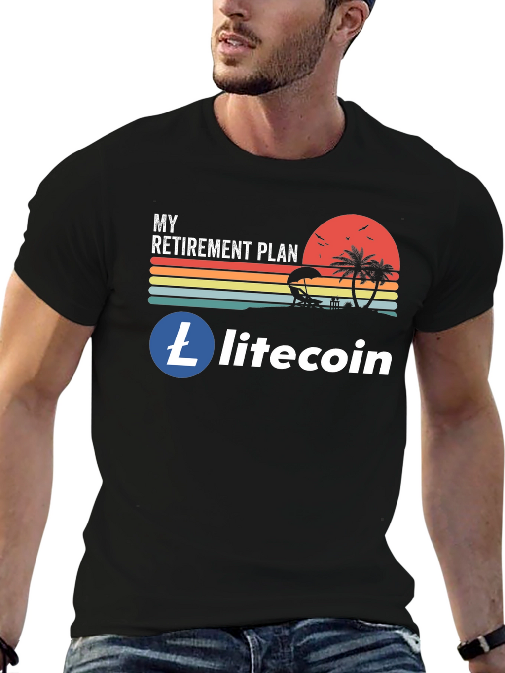 Litecoin Retirement Plan T-Shirt