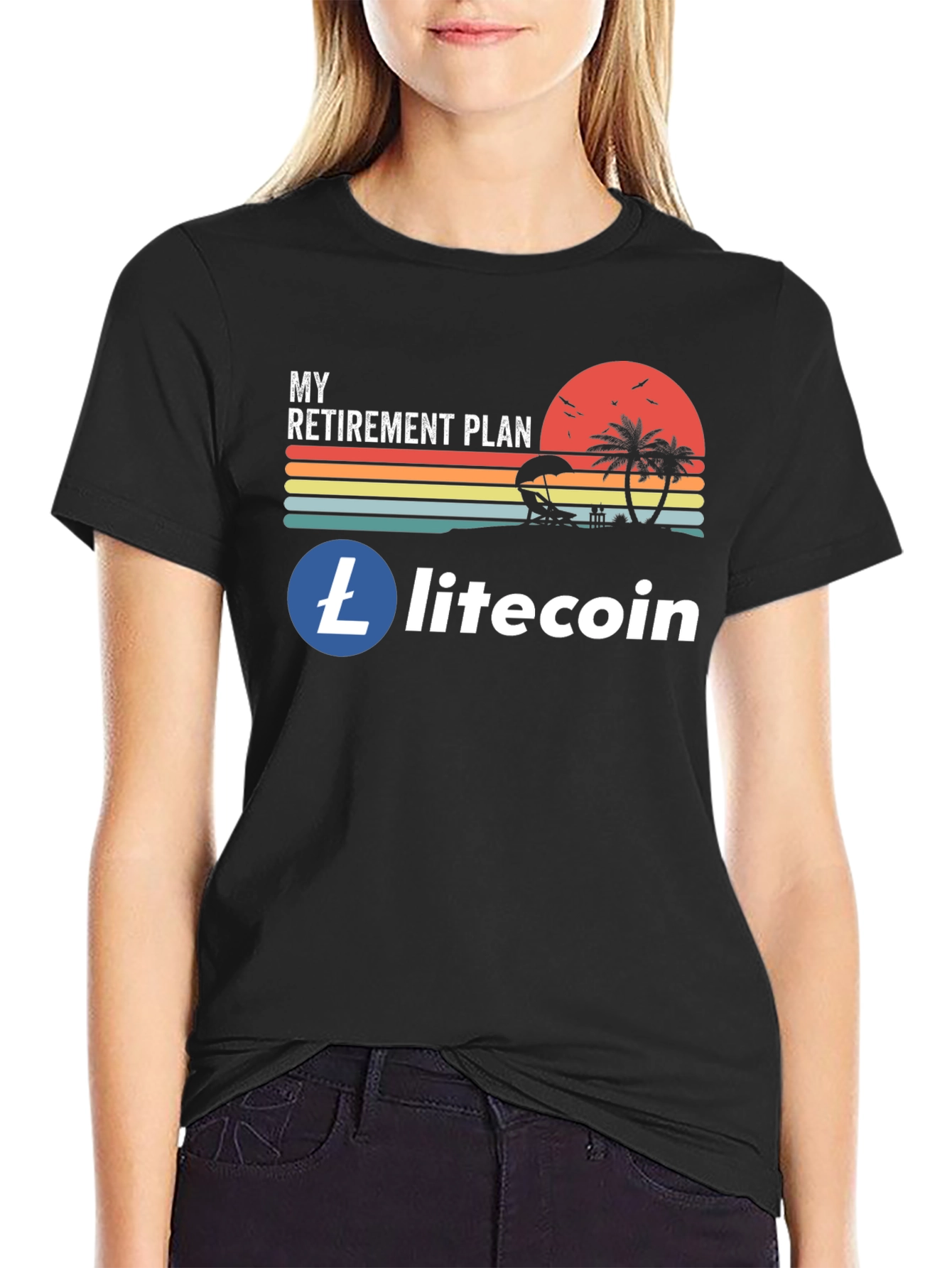 Litecoin Retirement Plan T-Shirt