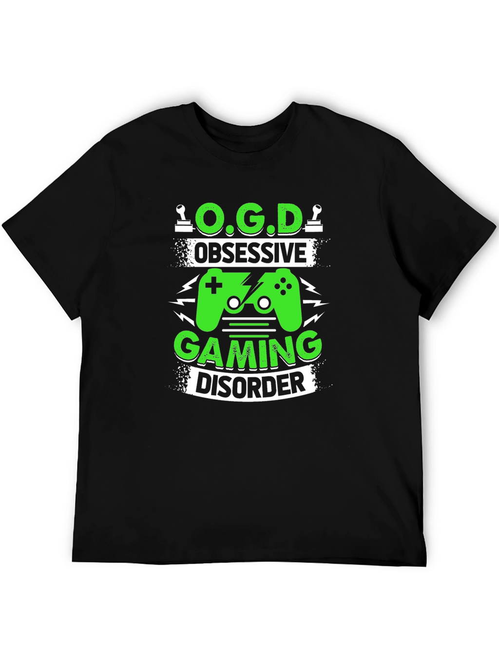 Obsessive Gaming Disorder T-Shirt Funny Gamer Tee