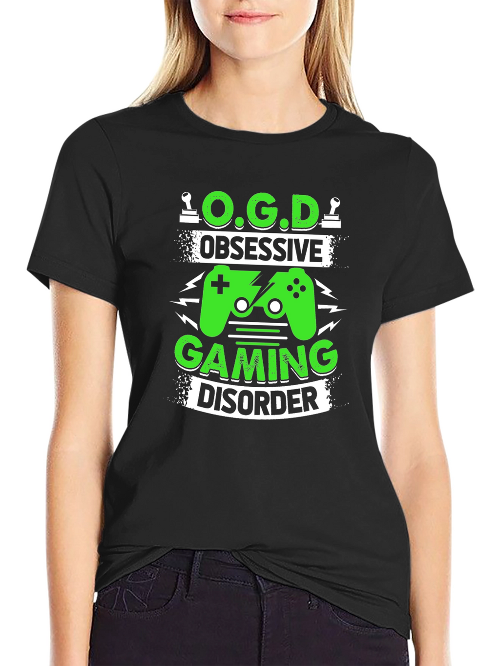 Obsessive Gaming Disorder T-Shirt Funny Gamer Tee