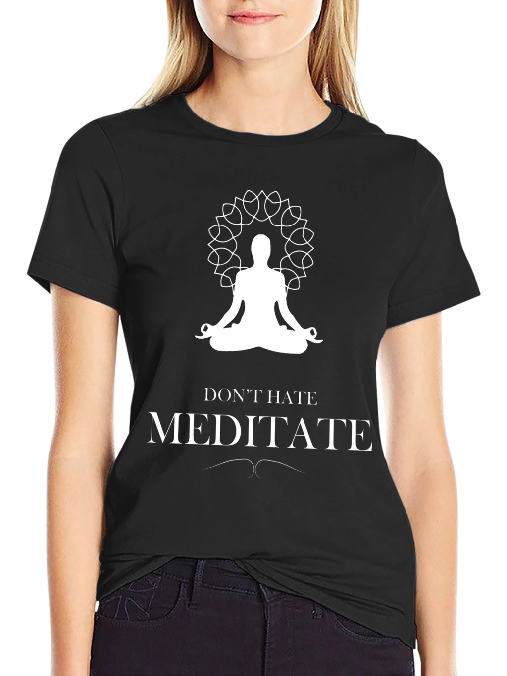 Meditate Graphic Tee - Relaxed Fit