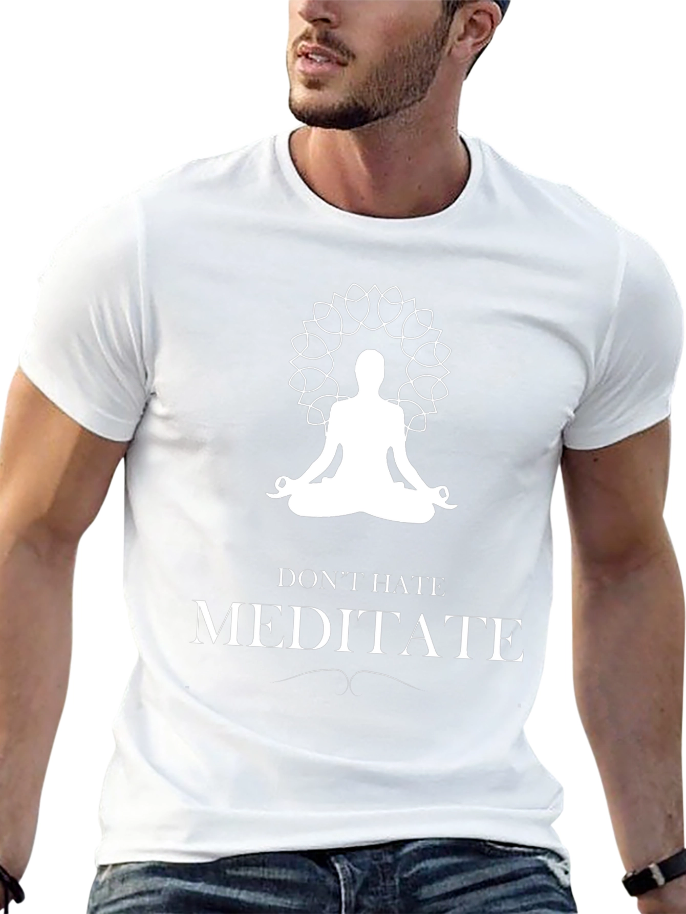 Meditate Graphic Tee - Relaxed Fit