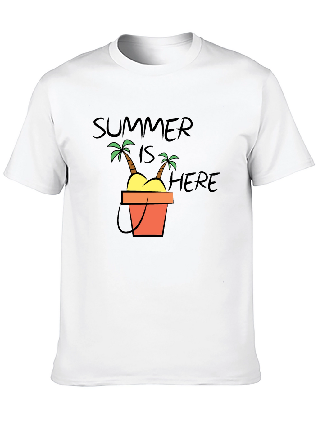 Summer is Here Graphic T-Shirt