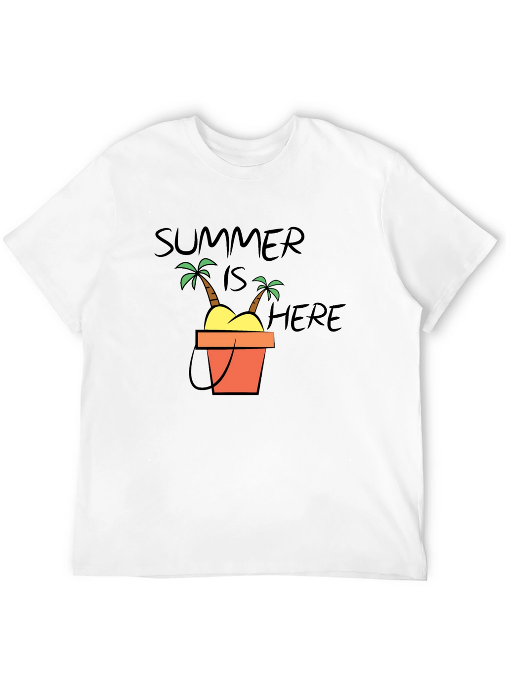 Summer is Here Graphic T-Shirt