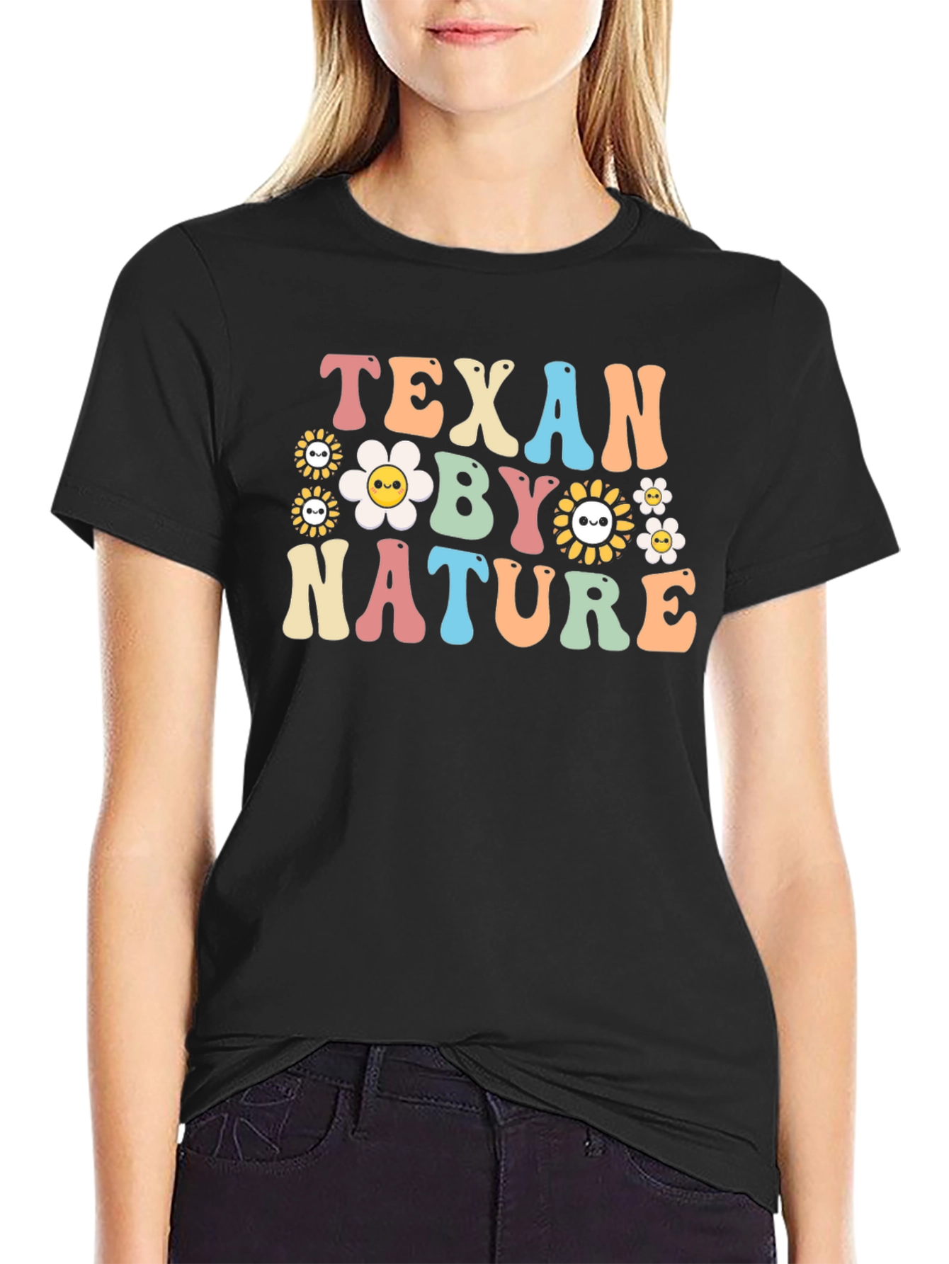 Texan By Nature Graphic T-Shirt