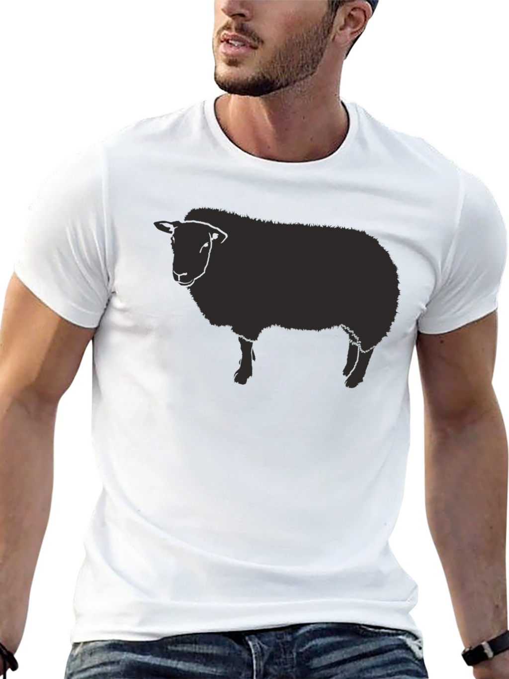 Black Sheep Graphic T-Shirt - Soft Cotton Blend