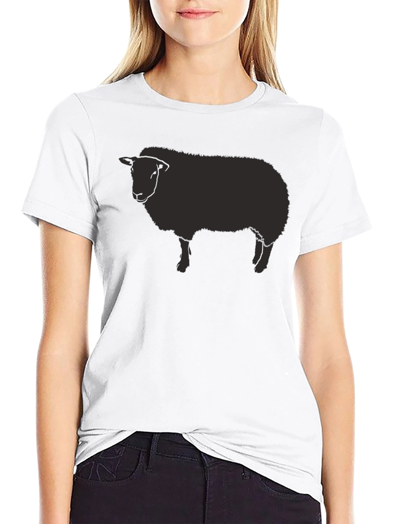 Black Sheep Graphic T-Shirt - Soft Cotton Blend