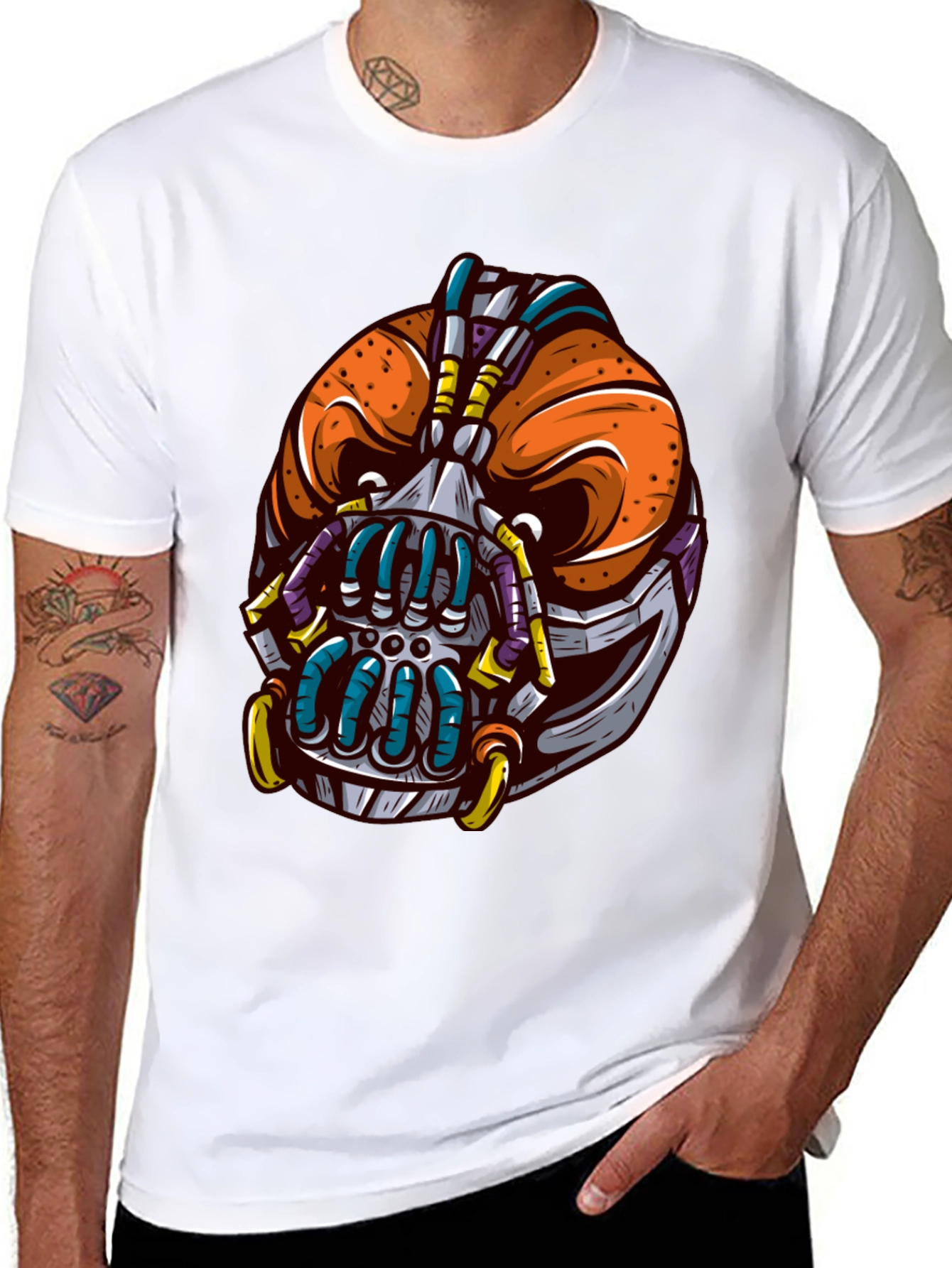 Bane Graphic T-Shirt - Dark Knight Rises Villain Tee