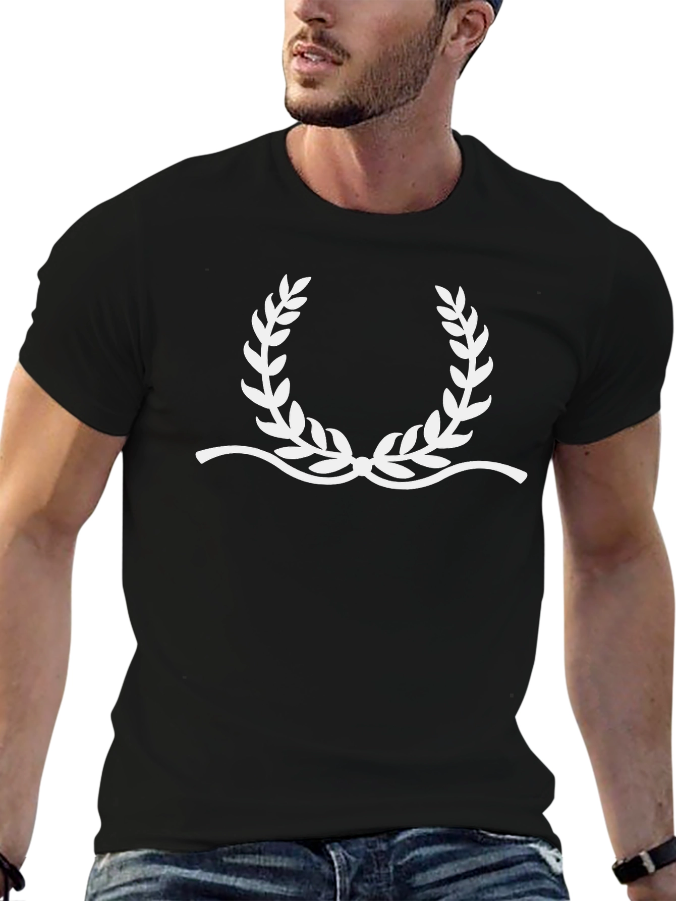 Classic Laurel Wreath Graphic Tee