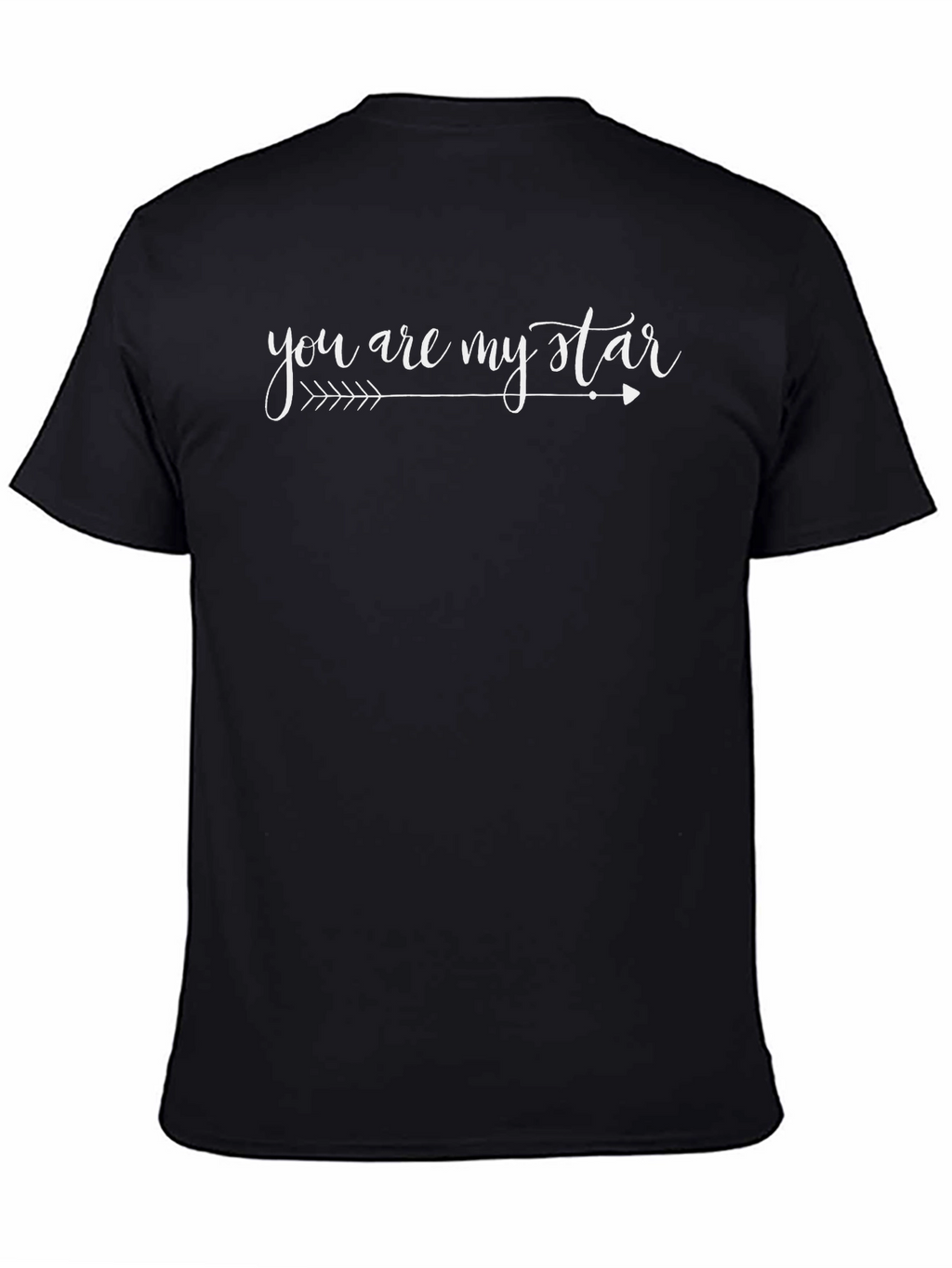 You Are My Star Black Graphic Tee