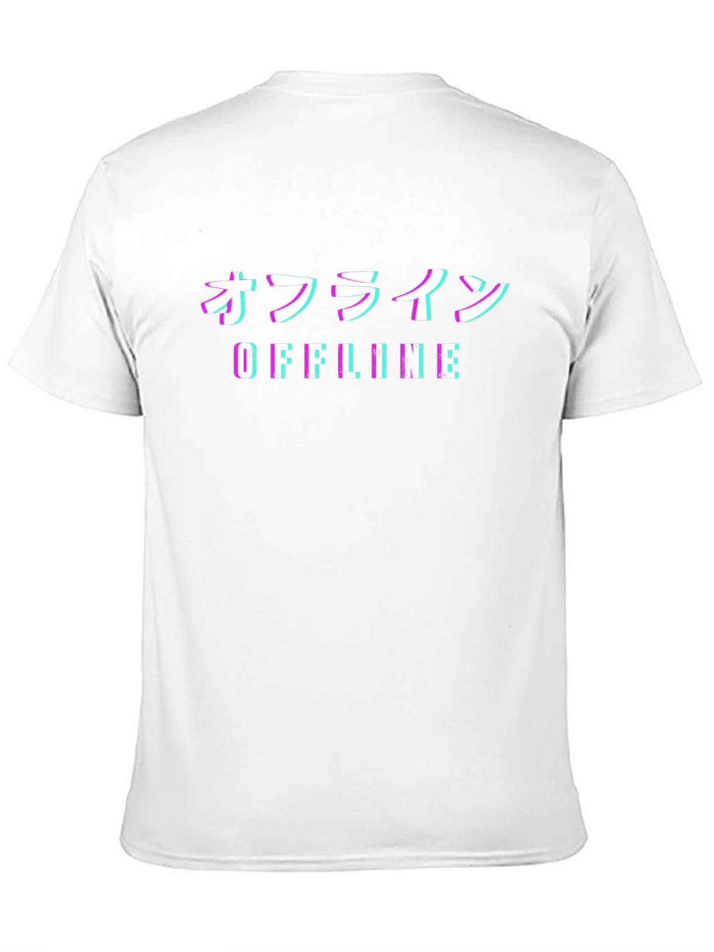 Offline Glitch T-Shirt - Japanese Aesthetic