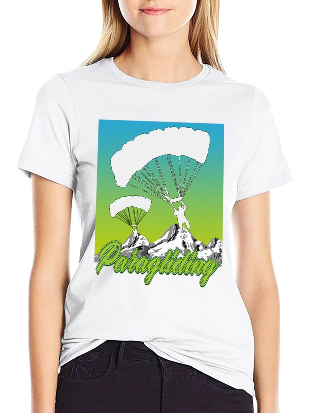 Paragliding Graphic Tee - Adventure T-Shirt