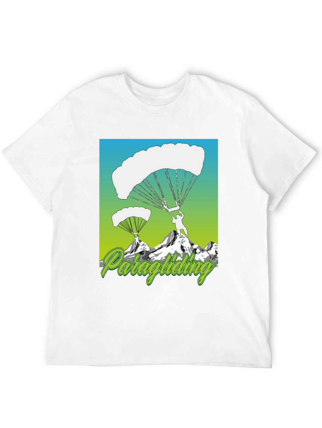 Paragliding Graphic Tee - Adventure T-Shirt