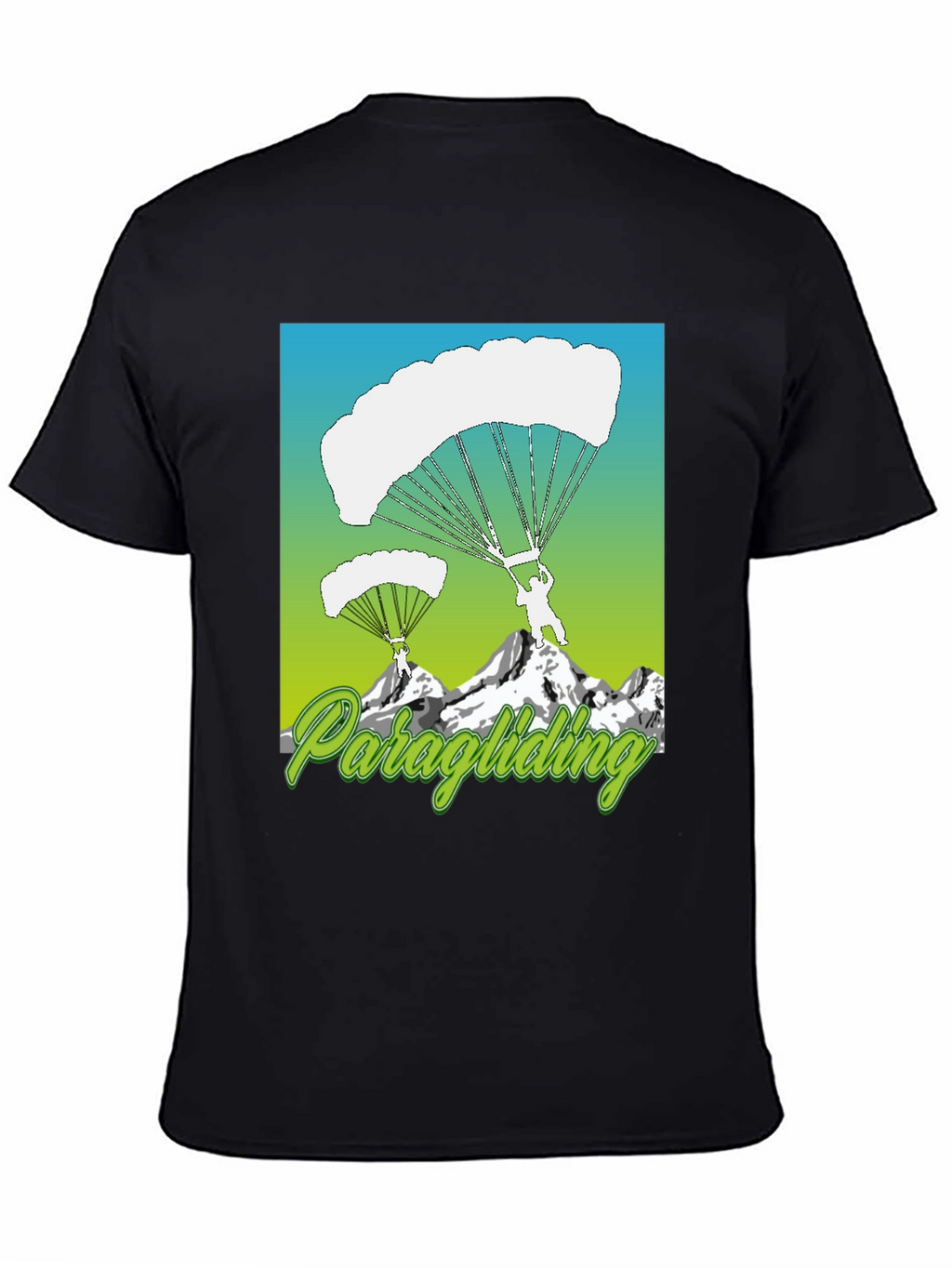 Paragliding Graphic Tee - Adventure T-Shirt