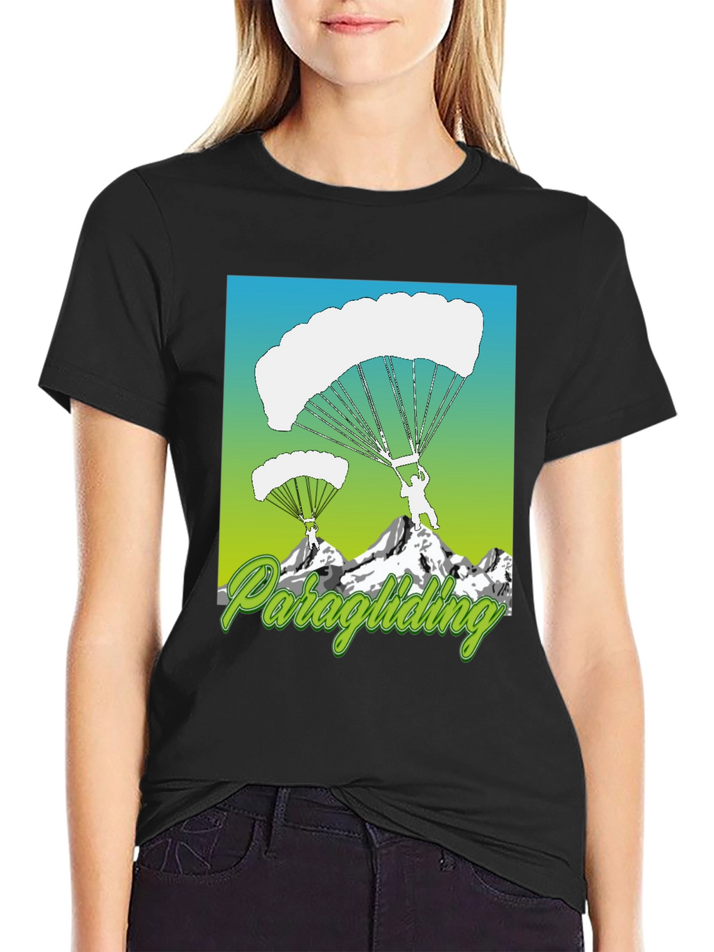 Paragliding Graphic Tee - Adventure T-Shirt