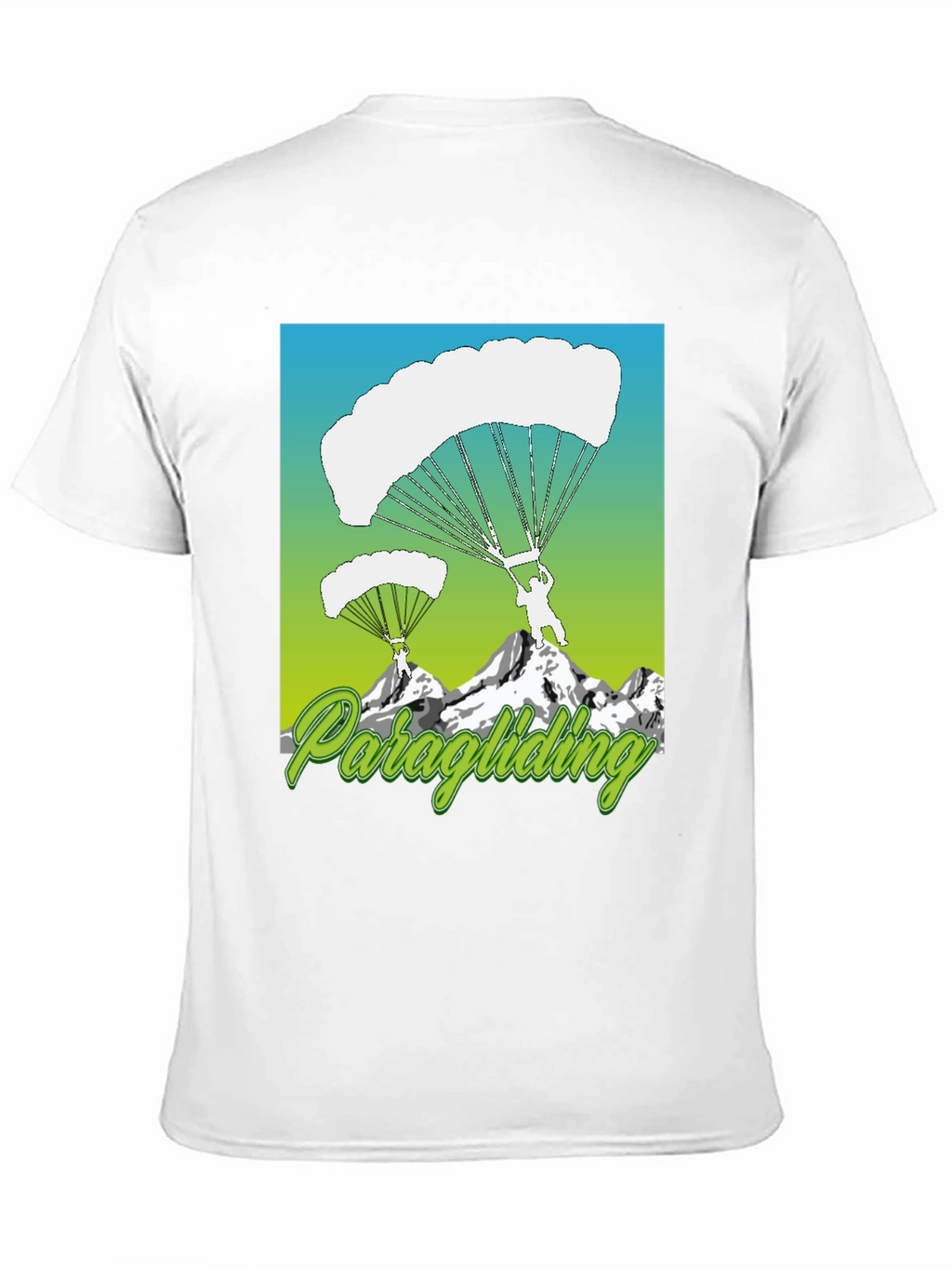 Paragliding Graphic Tee - Adventure T-Shirt