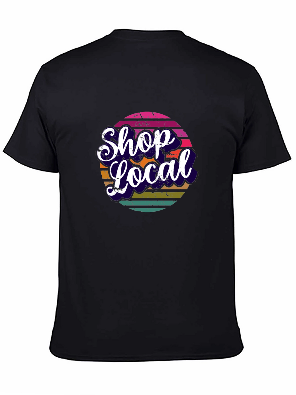 Shop Local Graphic Tee - Black