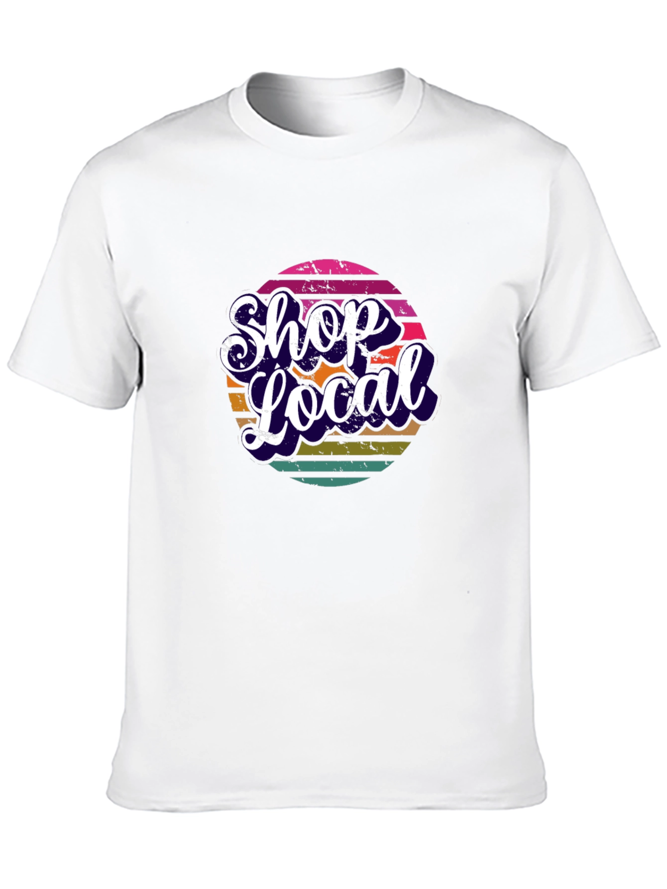 Shop Local Graphic Tee - Black