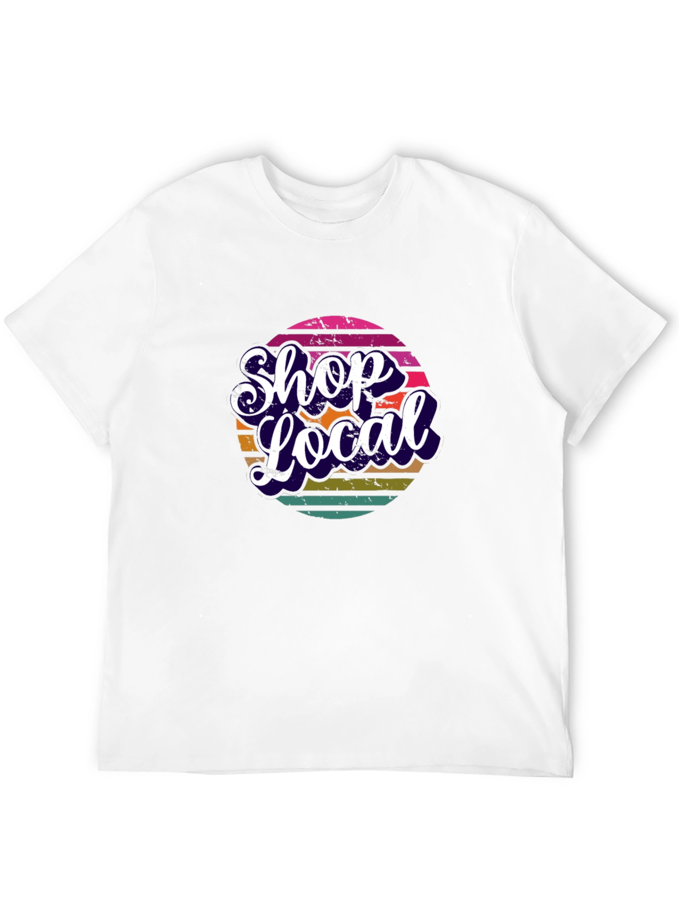 Shop Local Graphic Tee - Black