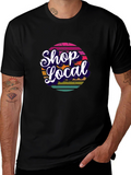 Shop Local Graphic Tee - Black