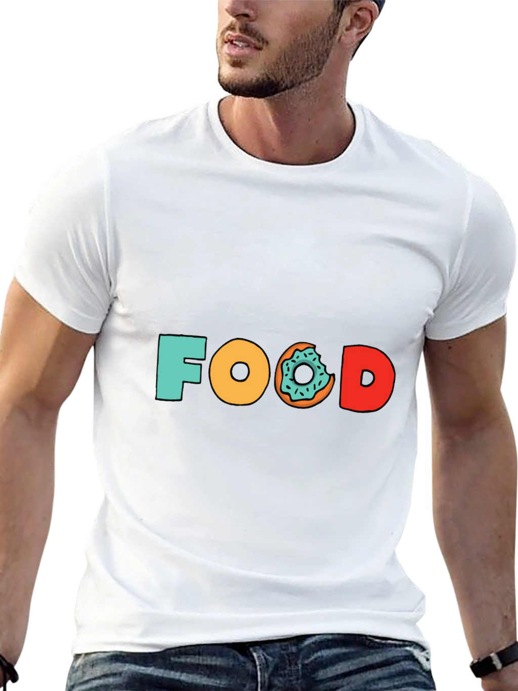 Foodie T-Shirt: Fun Donut Design