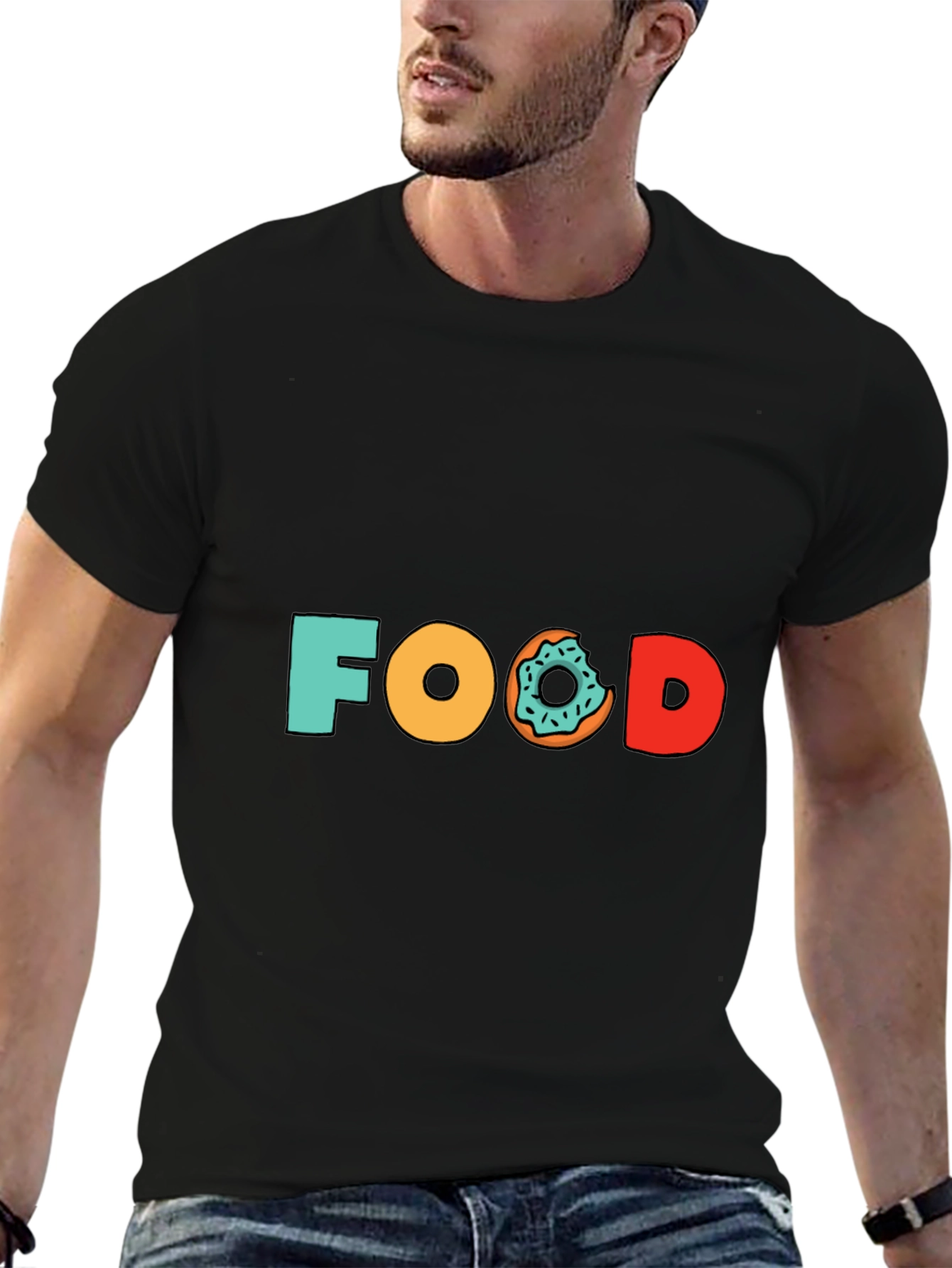Foodie T-Shirt: Fun Donut Design