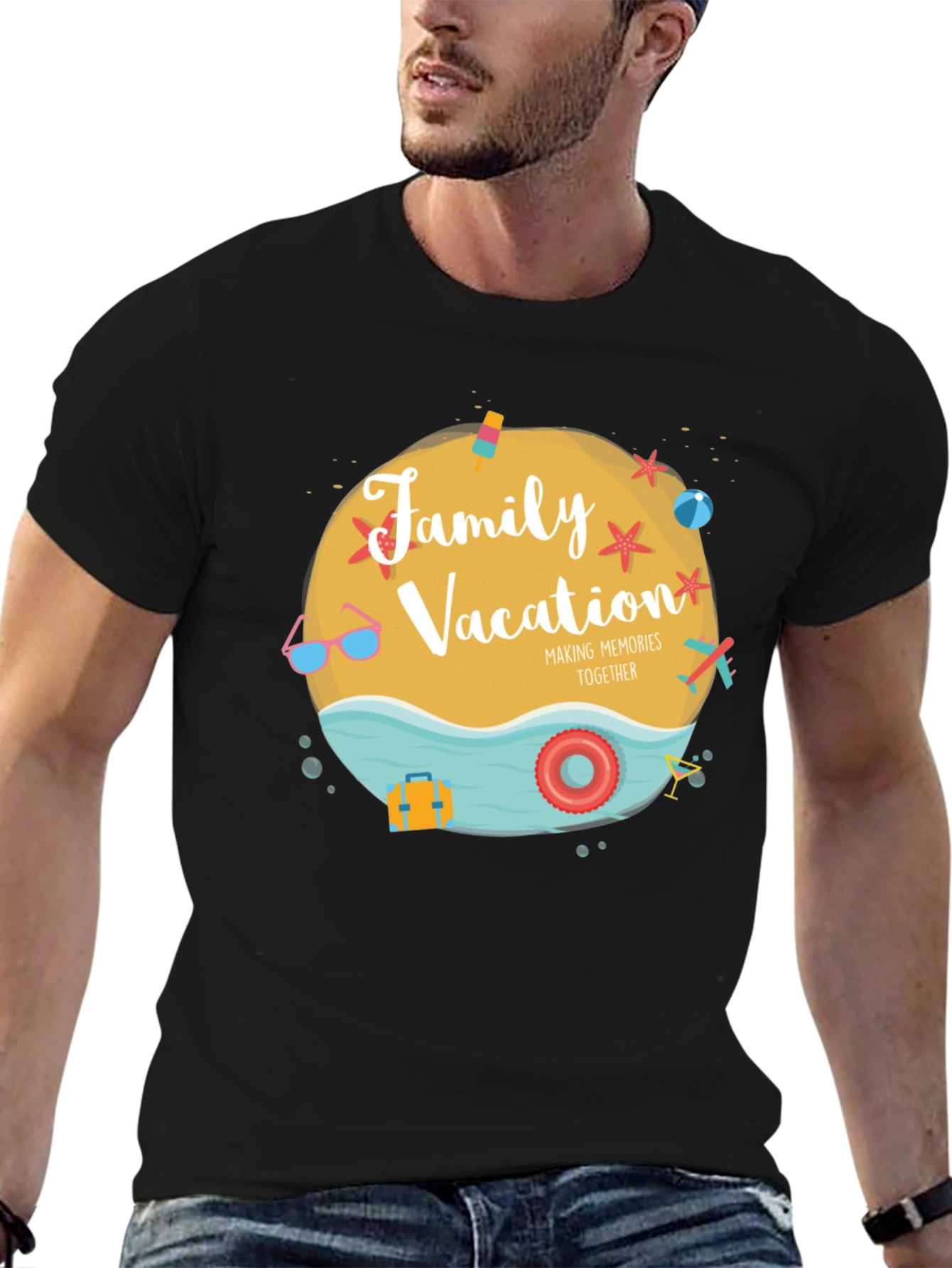 Family Vacation Graphic T-Shirt | Holiday Getaway Tee