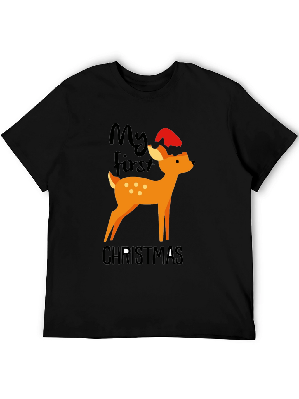 My First Christmas Deer Graphic Tee
