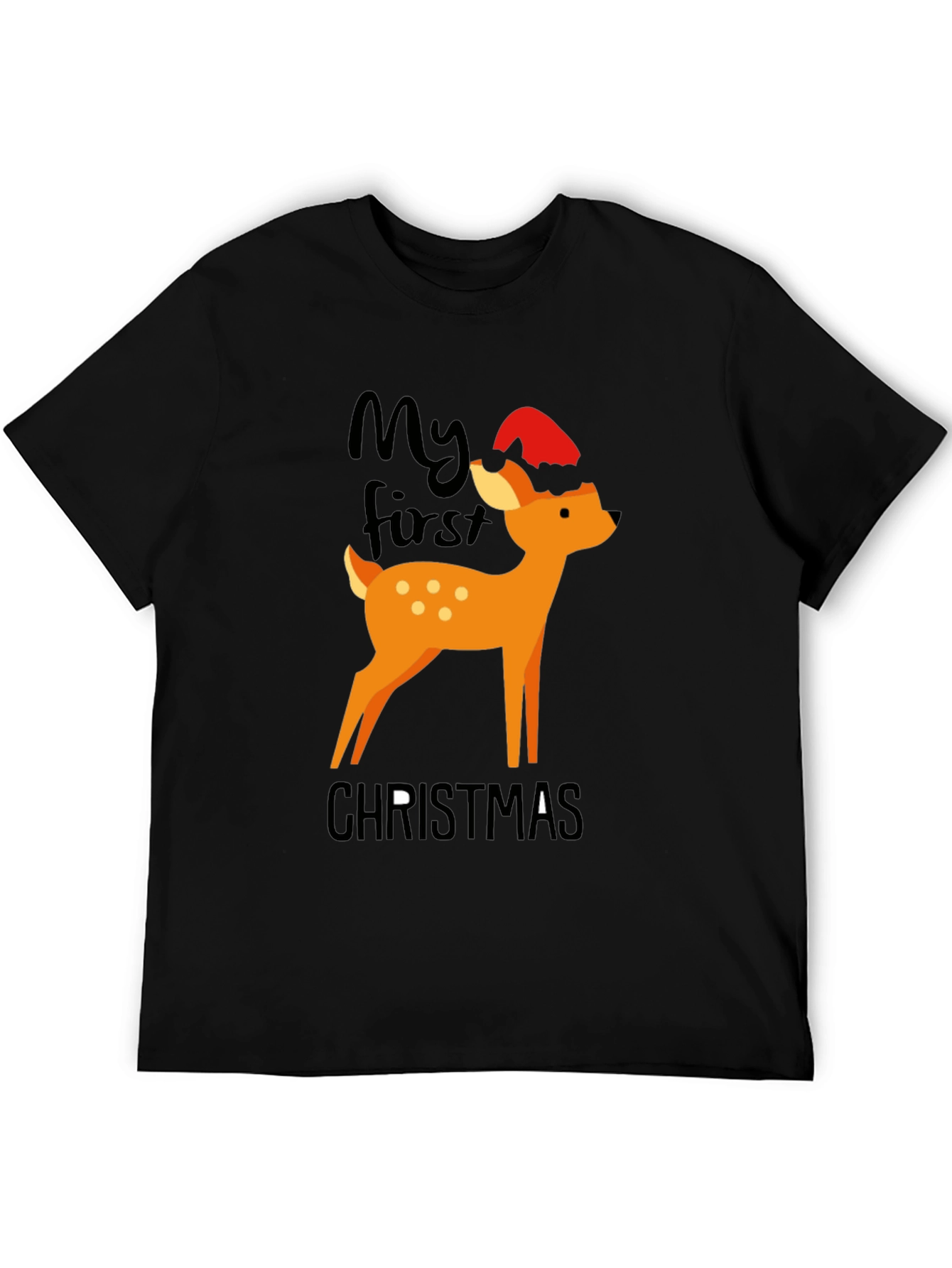 My First Christmas Deer Graphic Tee