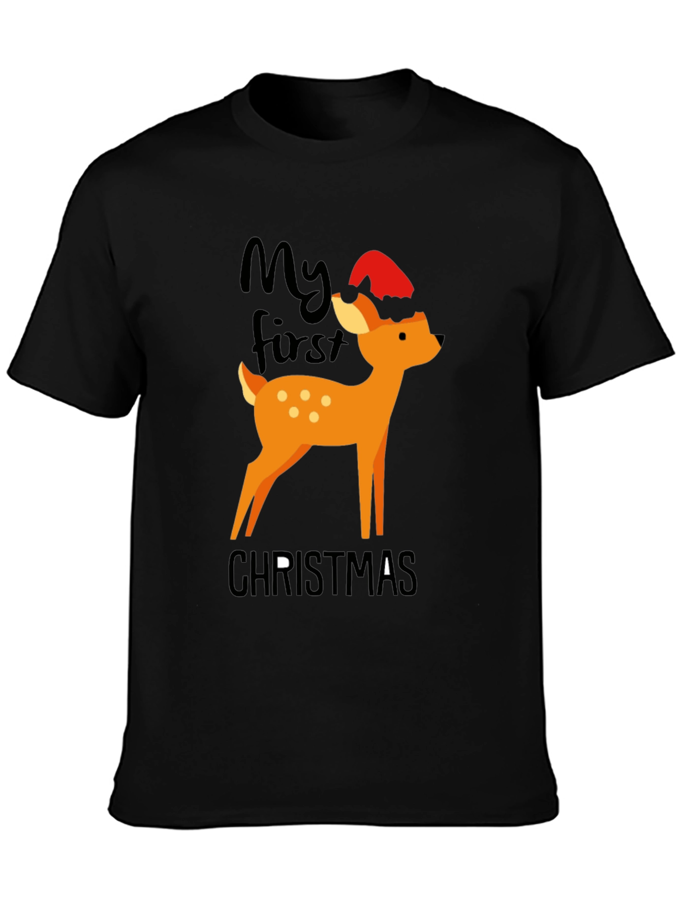 My First Christmas Deer Graphic Tee
