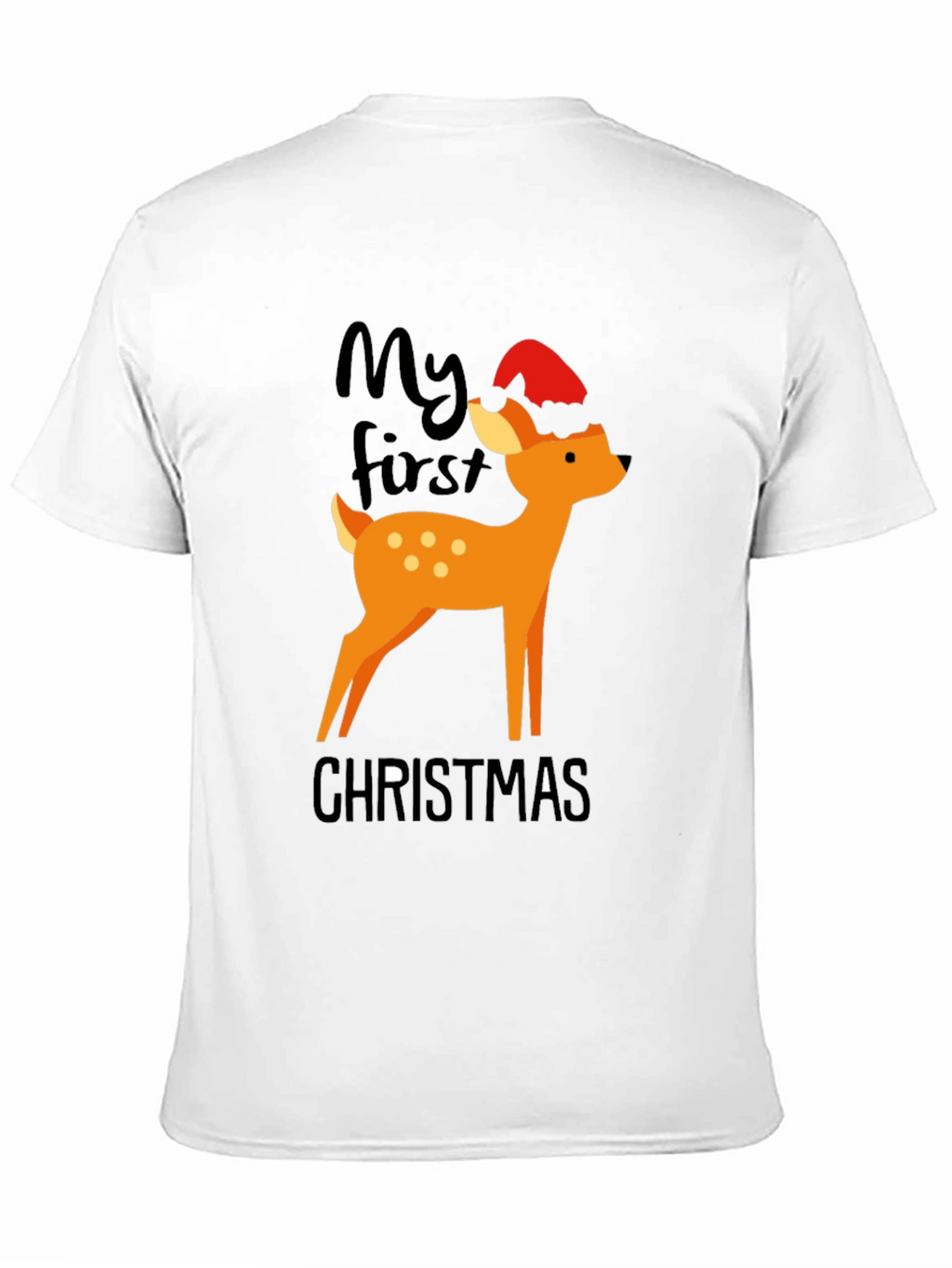 My First Christmas Deer Graphic Tee