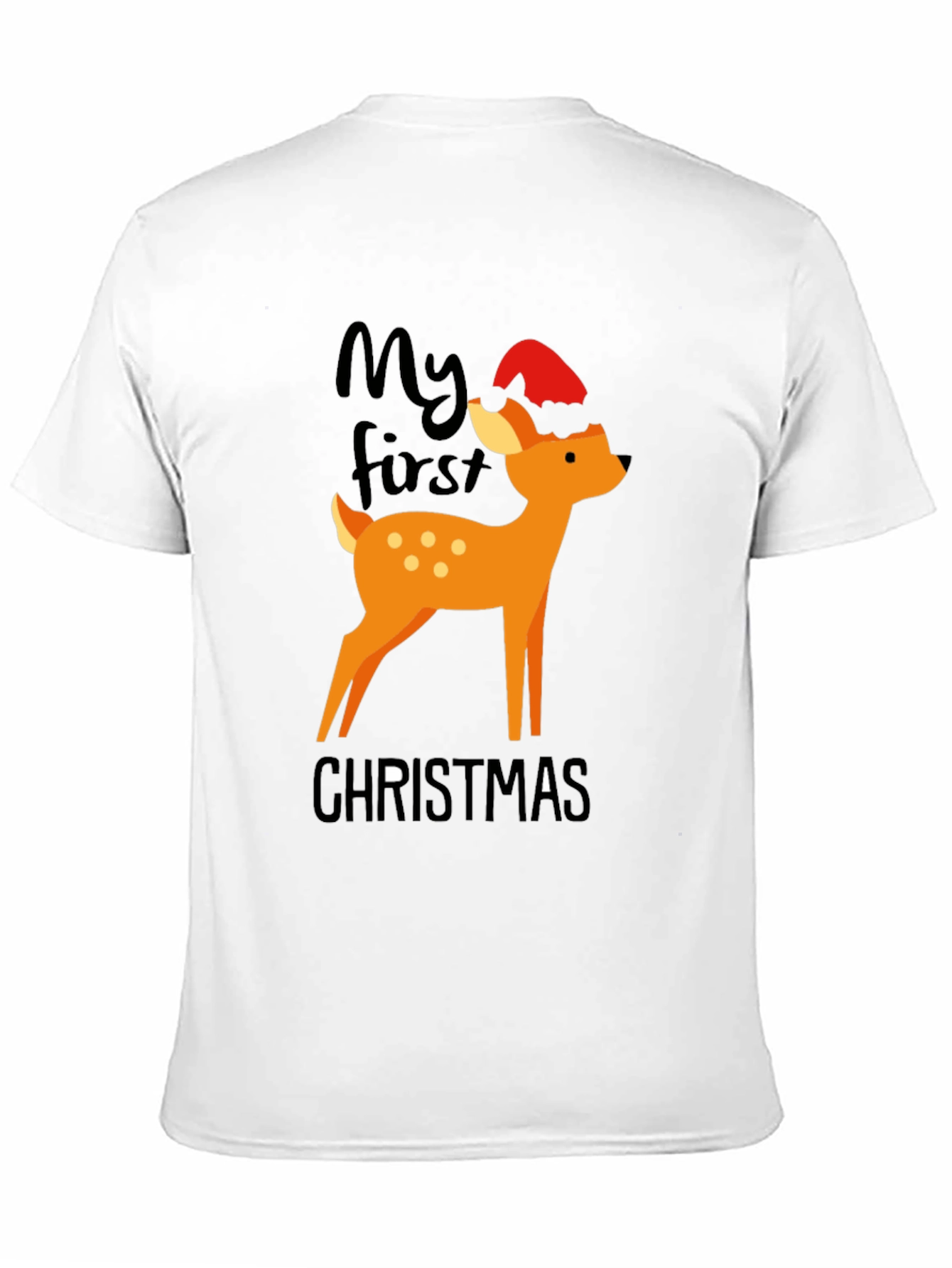 My First Christmas Deer Graphic Tee