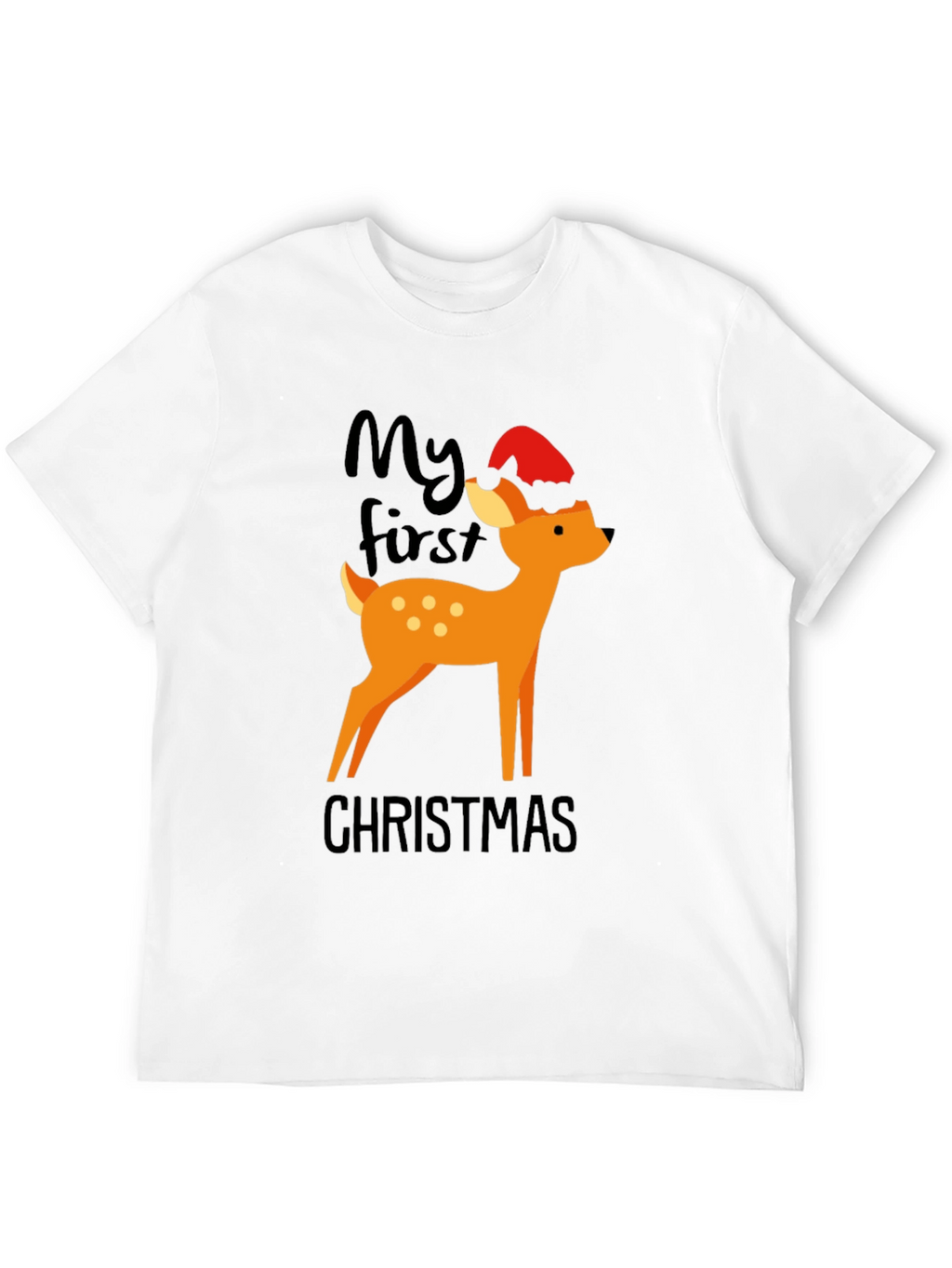 My First Christmas Deer Graphic Tee