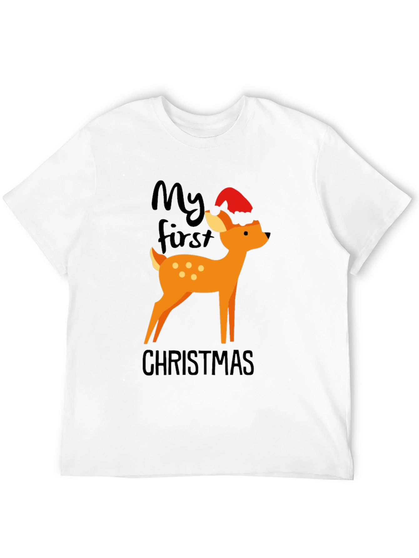 My First Christmas Deer Graphic Tee